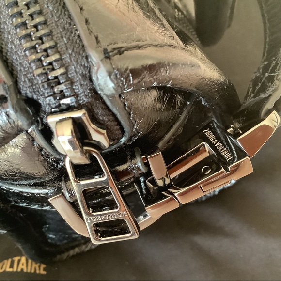 Zadig & Voltaire
Women's Black Sunny Xs #2 Vintage Patent Bag - Picture 5 of 8